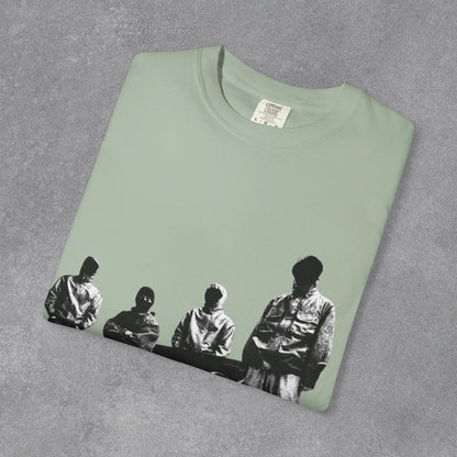 Copy of Out of the Grave zombie hand T-Shirt | band silhouette front