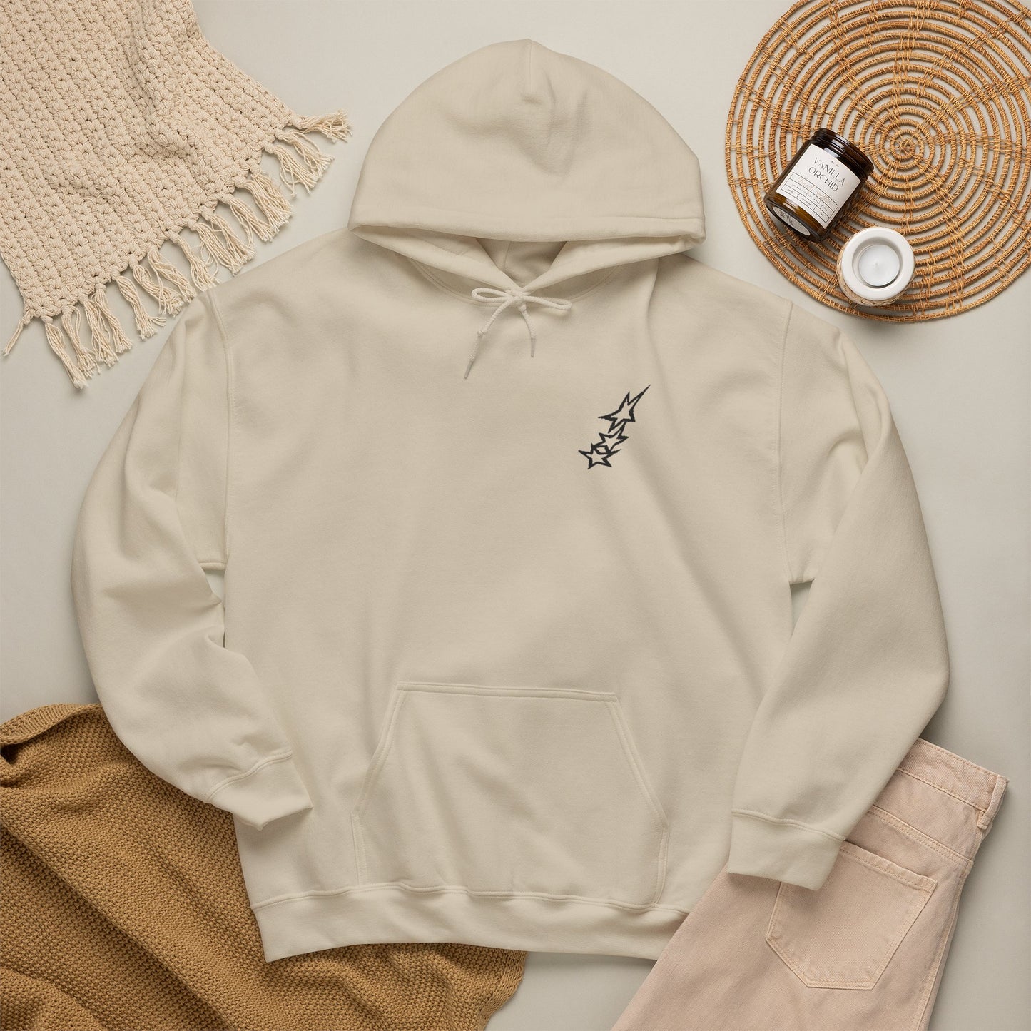 💫Grafik / Desen Baskılı Kapüşonlu Sweatshirt🎀