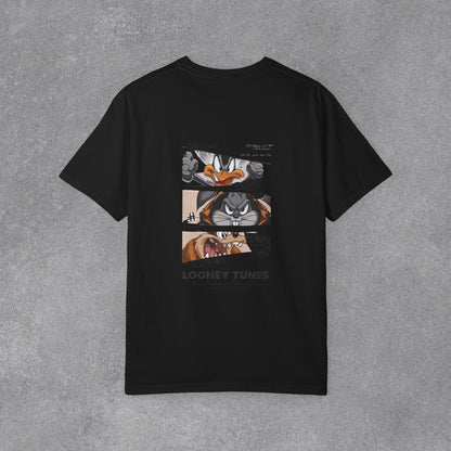 Copy of Vintage Comic Panel Graphic T-Shirt | Retro Crisis Text Tee | Garment Dyed Cotton Shirt | Streetwear Graphic Tee | Unisex Gift