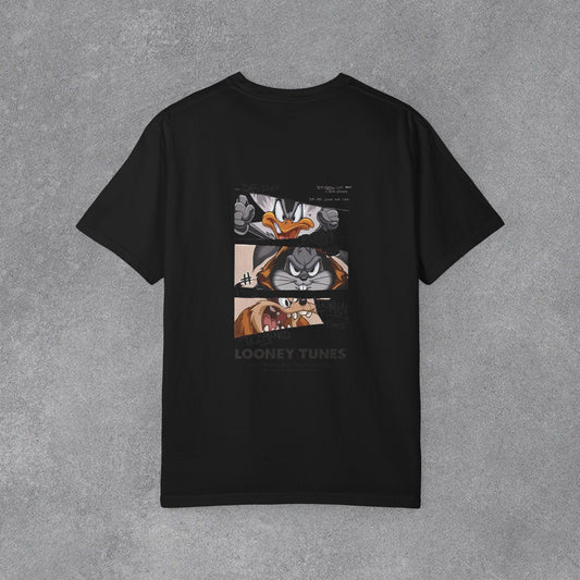 Copy of Vintage Comic Panel Graphic T-Shirt | Retro Crisis Text Tee | Garment Dyed Cotton Shirt | Streetwear Graphic Tee | Unisex Gift