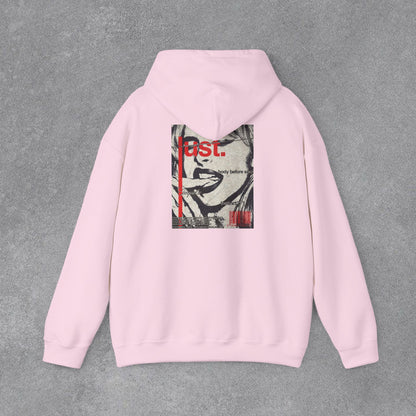 💫Grafik / Desen Baskılı Kapüşonlu Sweatshirt🎀