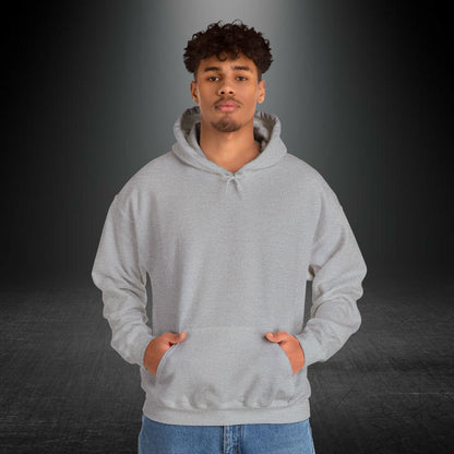 Sanatsal Yüz Kolajı Sırt Baskılı Erkek Kapüşonlu Sweatshirt