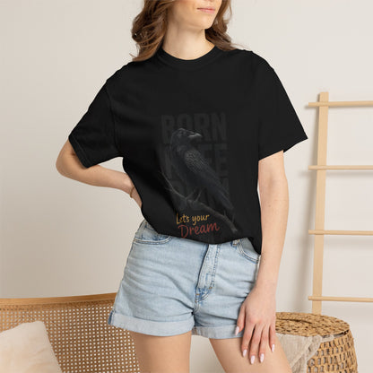 Copy of Born to Be Free Raven silhouette tee | Born to Be Free T-Shirt