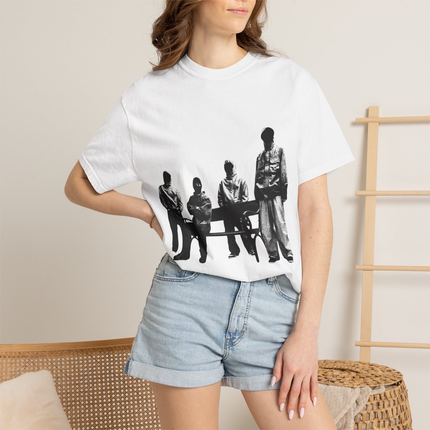 Copy of Out of the Grave zombie hand T-Shirt | band silhouette front