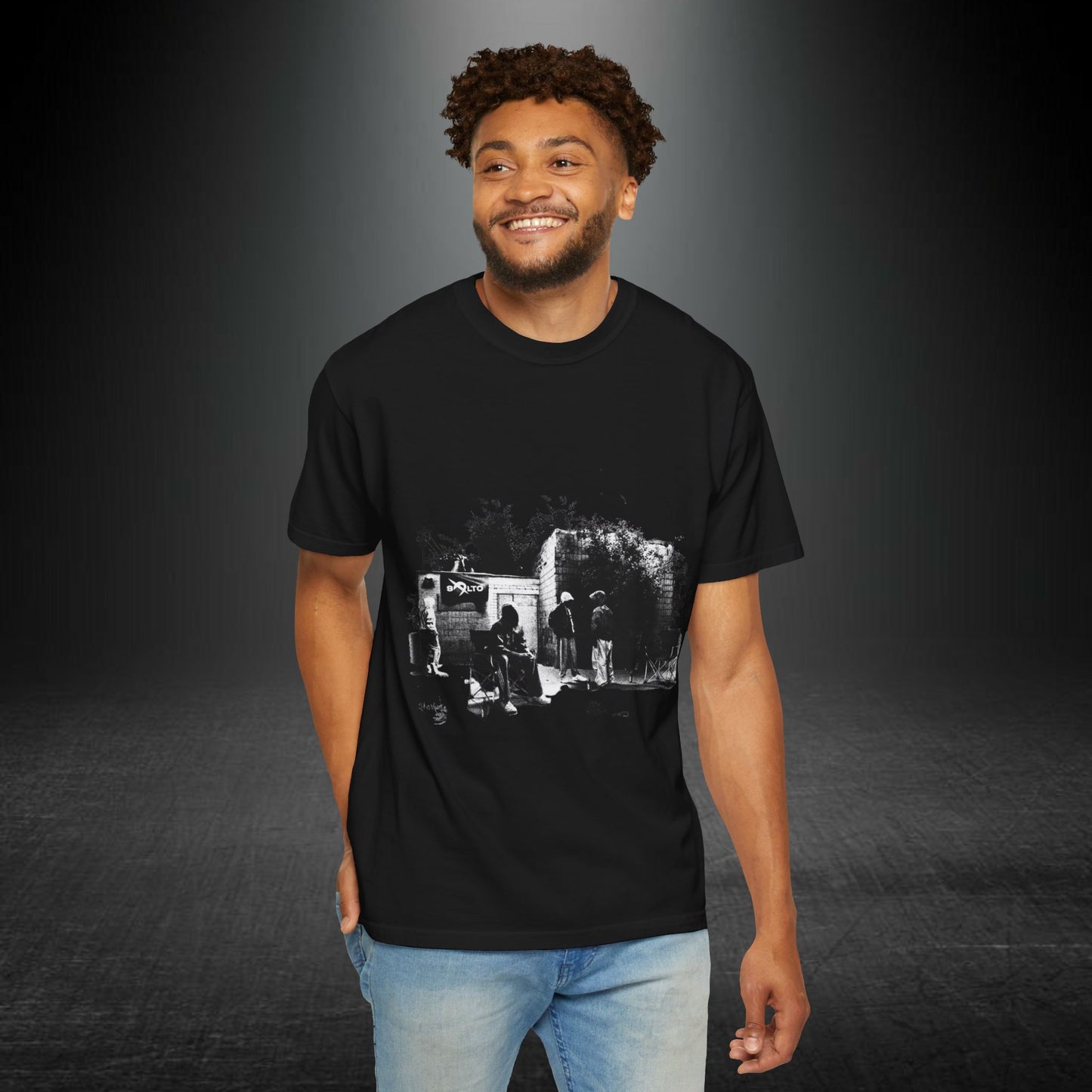 Copy of Praying Hands Graphic T-shirt | Graffiti Street Scene Tee