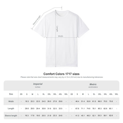 Copy of Justice Angel Illustration T-shirt | Dripping Crown Back Print