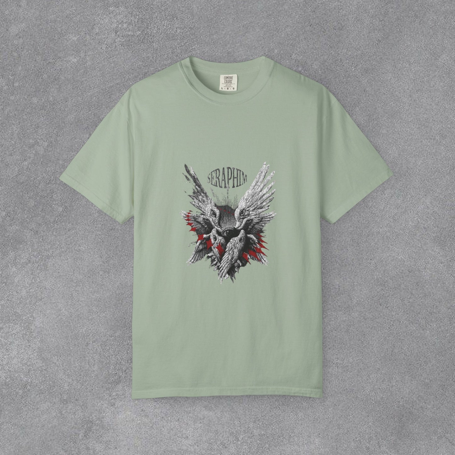 Copy of Copy of Skull with Wings T-Shirt | Gothic Skull Angel Graphic