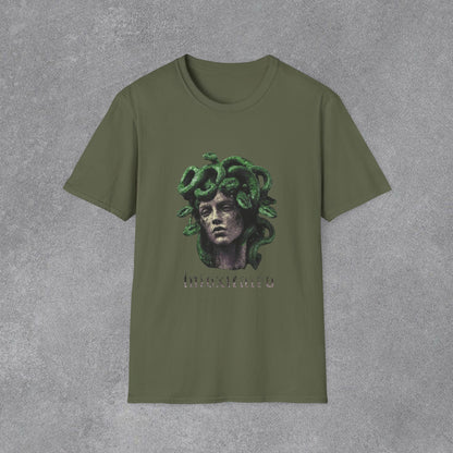 Copy of Medusa Head T-Shirt | Snake Hair Mythology Graphic Tee