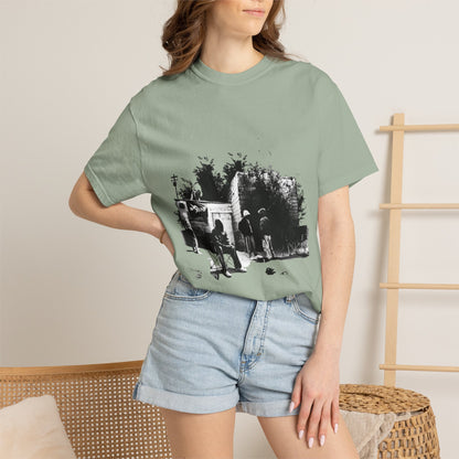 Copy of Praying Hands Graphic T-shirt | Graffiti Street Scene Tee