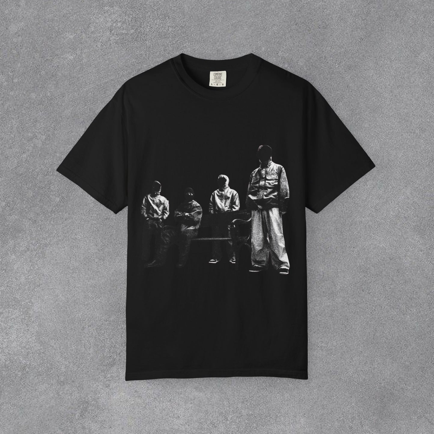 Copy of Out of the Grave zombie hand T-Shirt | band silhouette front