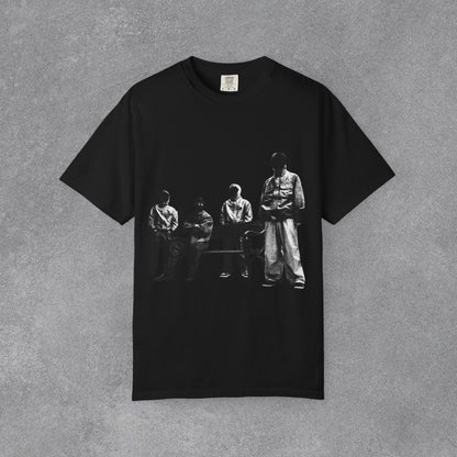 Copy of Out of the Grave zombie hand T-Shirt | band silhouette front