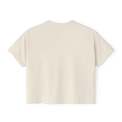 Copy of Desert Cactus Landscape Tee | Women's Boxy Tee